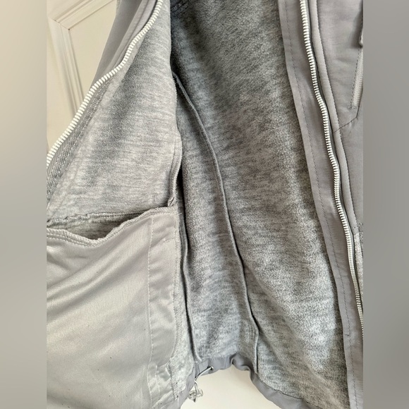 Free Country Gray Zip-Up Jacket Size Medium - Picture 5 of 5